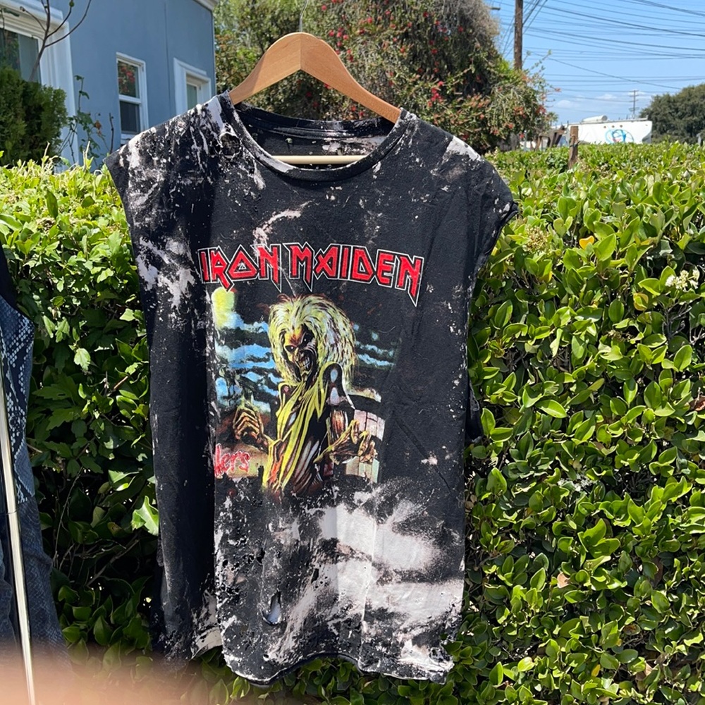 Band Tee Bleach - Iron Maiden